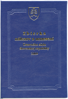 Zbierka nálezov a uznesení Ústavného súdu SR 2009